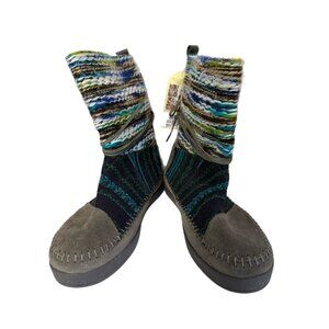 Toms Women’s Size 9 Nepal Forged Iron Grey Suede Boots NEW